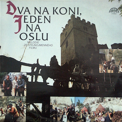 Dva na koni, jeden na oslu